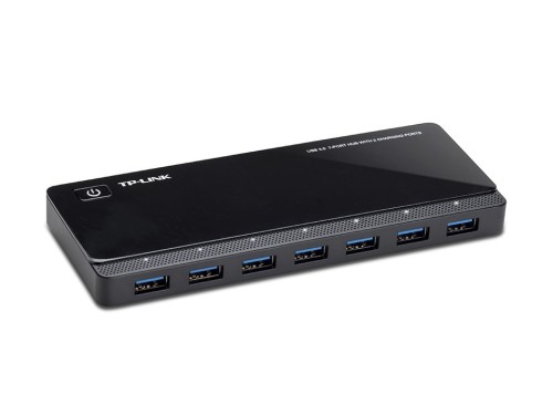 Hub TP-LINK UH720 (7x USB 3.0; kolor czarny)