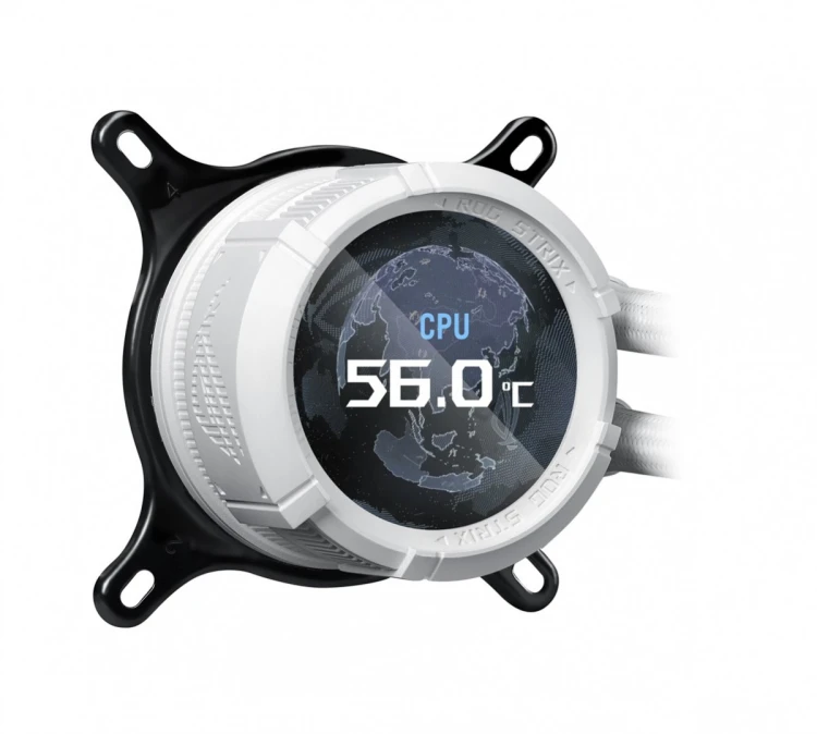 Chłodzenie ASUS ROG STRIX LC III 360 ARGB LCD WHT