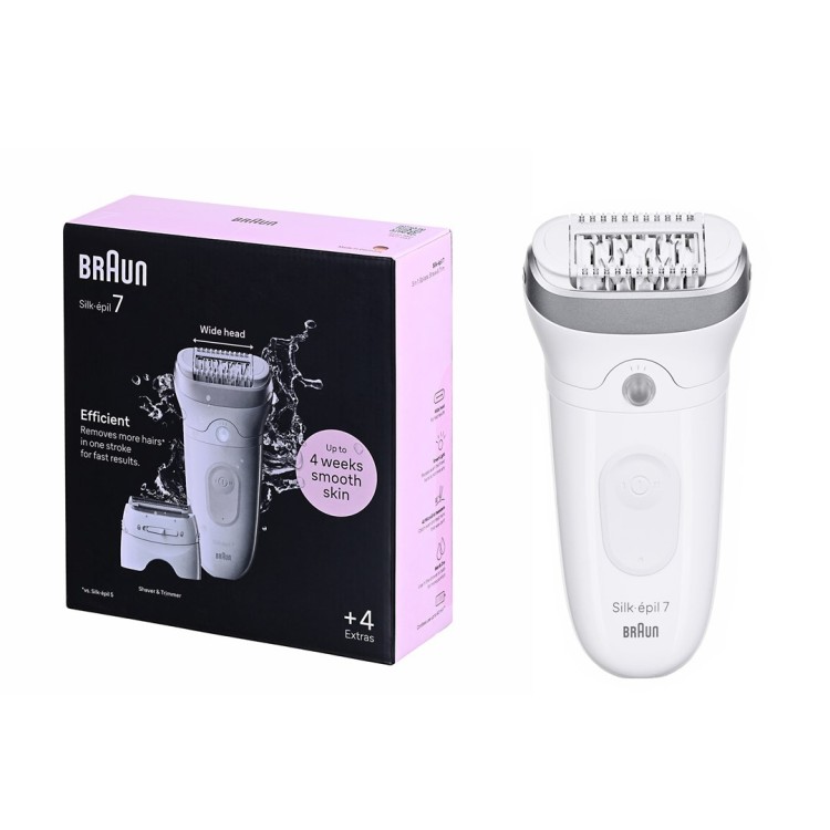Depilator white SE7-041 Braun