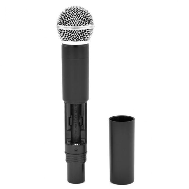 DNA DJ DUAL VOCAL - Wokalowy mikrofon bezprzewodowy
