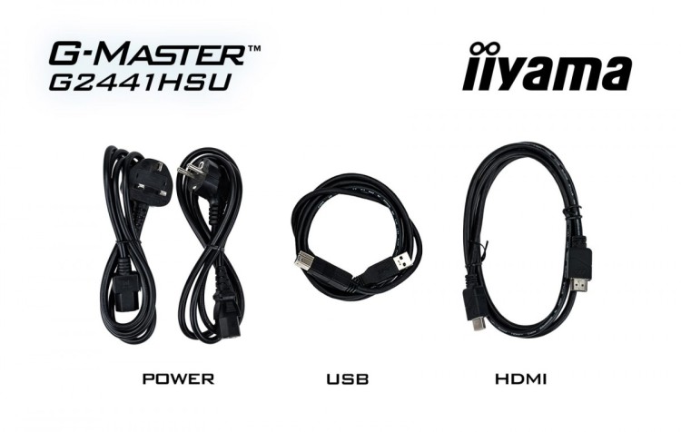 MONITOR IIYAMA LED IPS 23,8" G2441HSU-B1 Black Hawk 144Hz
