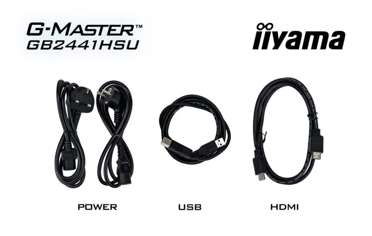 MONITOR IIYAMA LED IPS 23,8" GB2441HSU-B1 Black Hawk 144Hz