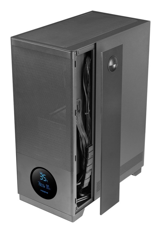 TACENS 2SAGITTA20 3x 120mm FAN LCD- obudowa