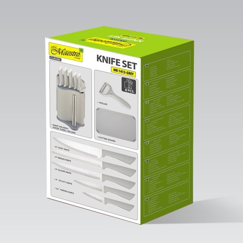 Zestaw kuchenny do krojenia  MR-1413-GREY MAESTRO
