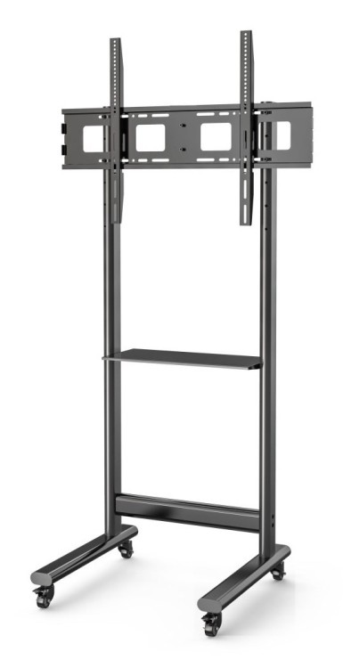 TECHLY STOJAK MOBILNY TV 50-90” DO 70KG REGULOWANY PÓŁKA AV