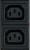 GEMBIRD LISTWA ZASILAJĄCA RACK (PDU) 10 GNIAZD C13, 1U, 16A, WTYK C20, 2M