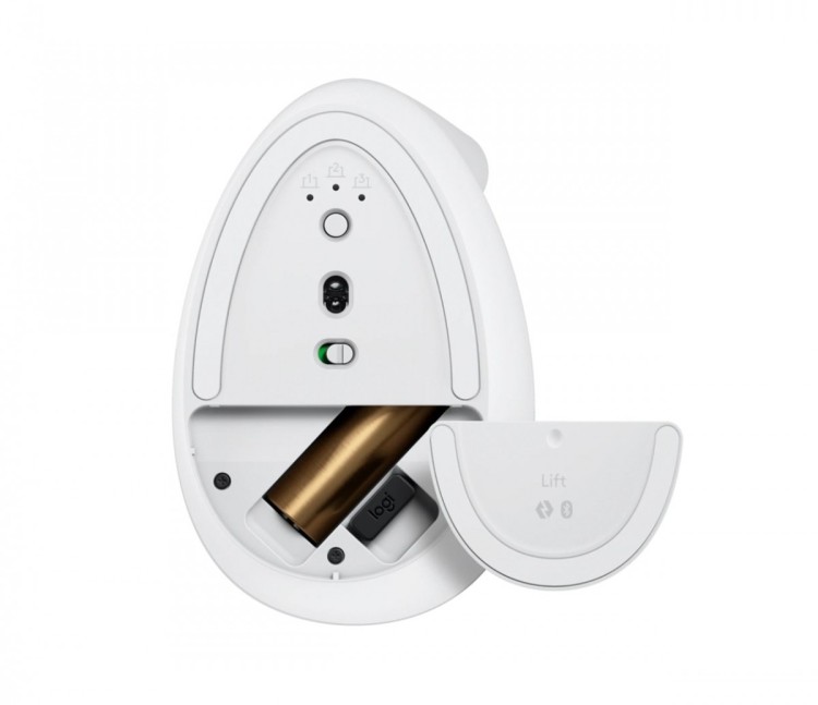 Mysz Logitech Lift Vertical White