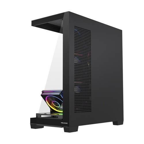 MODECOM OBUDOWA VOLCANO STELLAR PLUS ARGB MIDI 5F BLACK