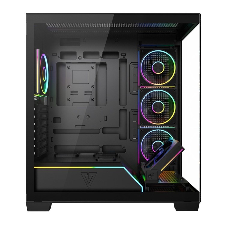MODECOM OBUDOWA VOLCANO STELLAR PLUS ARGB MIDI 5F BLACK