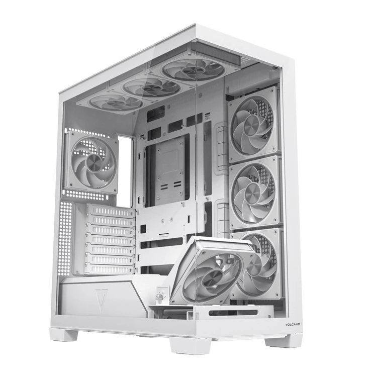 MODECOM OBUDOWA VOLCANO STELLAR PLUS ARGB MIDI 8F WHITE