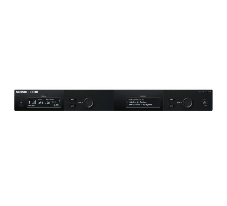 Shure SLXD4DE=-G59 - Odbiornik podwójny cyfrowy