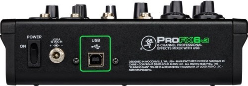 Mackie ProFX6v3 - Mikser analogowy z interfejsem USB