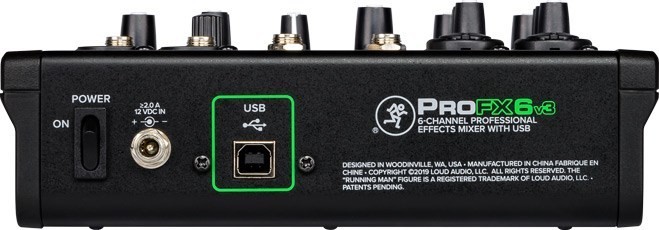 Mackie ProFX6v3 - Mikser analogowy z interfejsem USB