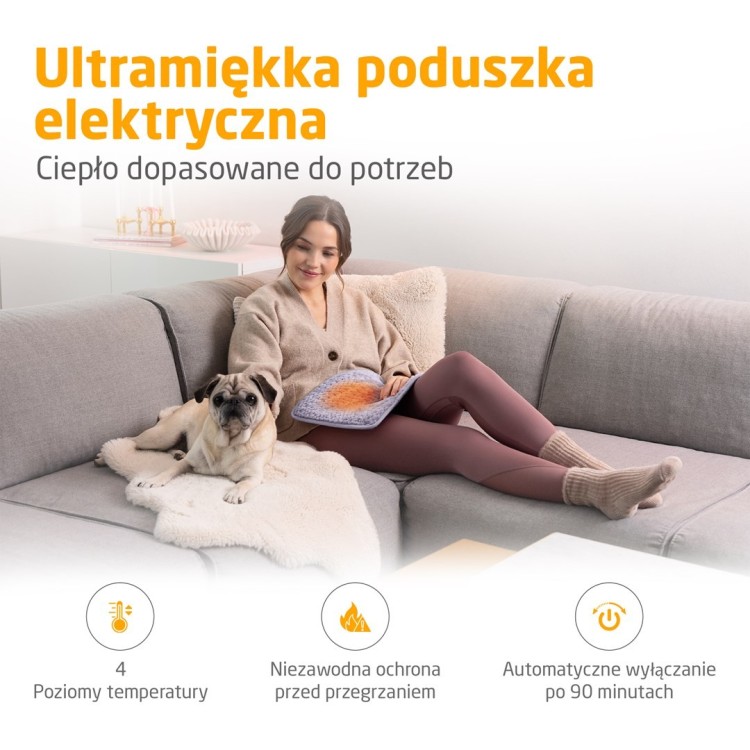 Pad grzejny Medisana HP 518 (fioletowy)