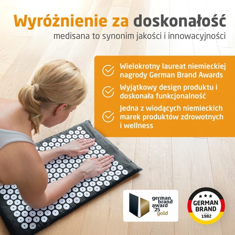 Mata do akupresury Medisana MM 100 z funkcją grzania