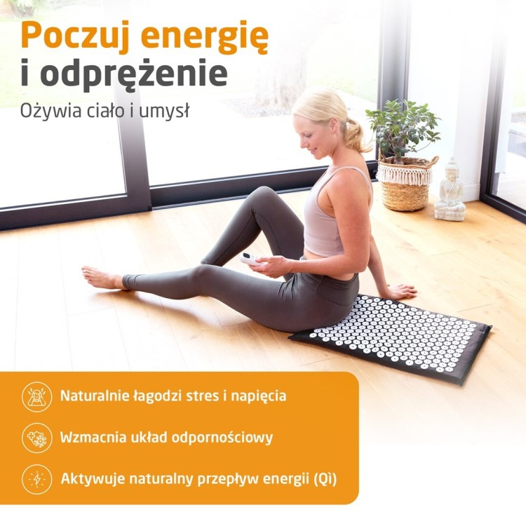 Mata do akupresury Medisana MM 100 z funkcją grzania