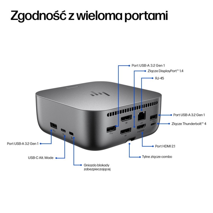 Stacja dokująca HP Thunderbolt 4 100W G6 Dock