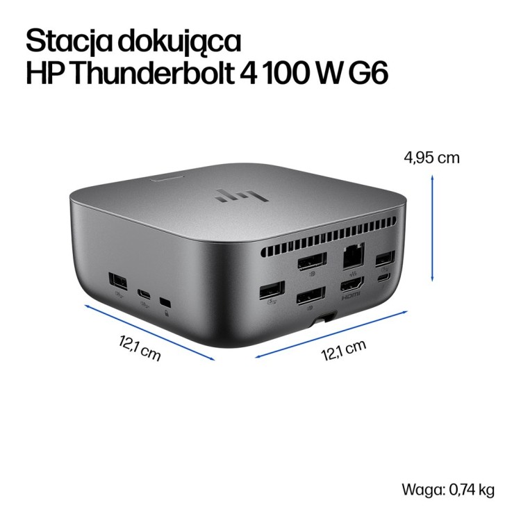 Stacja dokująca HP Thunderbolt 4 100W G6 Dock