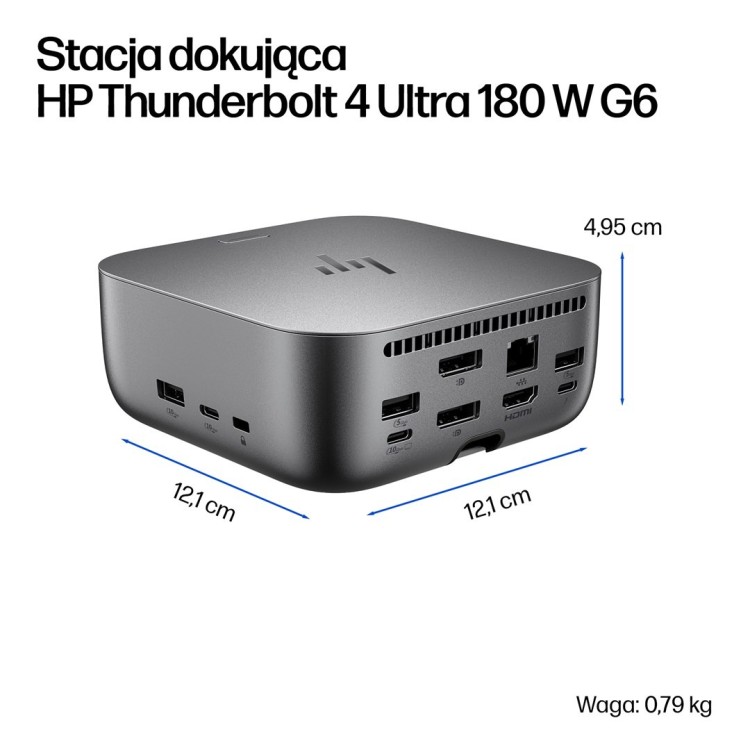 Stacja dokująca HP Thunderbolt 4 Ultra 180W G6 Dock