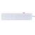 MACLEAN LISTWA ZASILAJĄCA, PRZEDŁUŻACZ 4 GNIAZDA + 3XUSB, 110-240V AC 50/60HZ, 2.1A MAX 2500W, 3M, BIAŁA MCE393 W