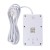 MACLEAN LISTWA ZASILAJĄCA, PRZEDŁUŻACZ 4 GNIAZDA + 3XUSB, 110-240V AC 50/60HZ, 2.1A MAX 2500W, 3M, BIAŁA MCE393 W