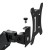 MACLEAN UCHWYT NA MONITOR, SPRĘŻYNA GAZOWA, 17"-32", 2-10KG, CZARNY MC-135