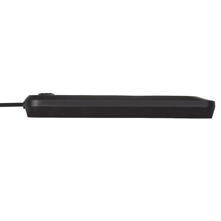 MACLEAN LISTWA ZASILAJĄCA, PRZEDŁUŻACZ5 GNIAZD + 3XUSB, 110-240V AC 50/60HZ, 2.1A MAX 2500W, 1,5M, CZARNA MCE395 B
