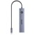 UNITEK HUB USB-C 7W1 PD 100W HDMI 2.0 Z PRZYCISKIEM ON/OFF