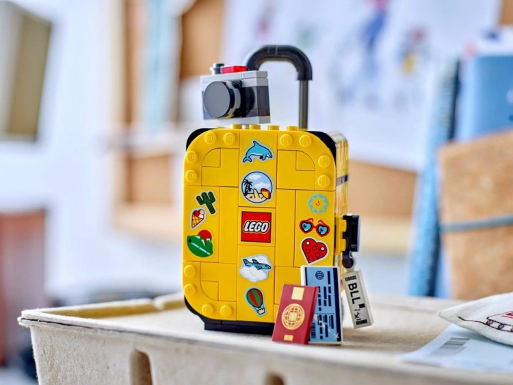 LEGO 40817 Żółta walizka podróżna