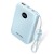 Powerbank Vention 10000mAh 2 x USB-C 1x USB-A z wyświetlaczem 22,5W niebieski
