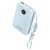 Powerbank Vention 10000mAh 2 x USB-C 1x USB-A z wyświetlaczem 22,5W niebieski