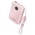 Powerbank Vention 10000mAh 2 x USB-C 1x USB-A z wyświetlaczem 22,5W różowy