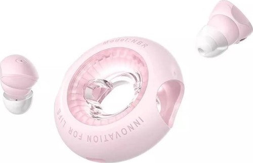 Słuchawki bezprzewodowe Vention Donut-Shaped BT 5.3 IPX4 różowe