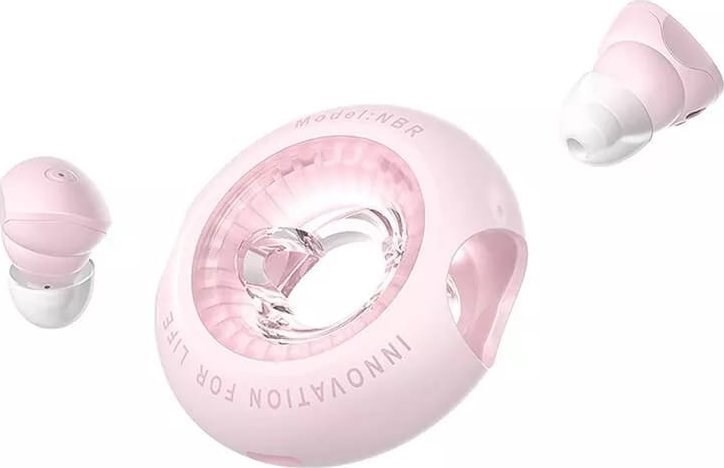 Słuchawki bezprzewodowe Vention Donut-Shaped BT 5.3 IPX4 różowe