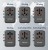 Uniwersalny adapter podróżny z ładowarką Vention 65W GaN 2x USB-A 2x USB-C czarny