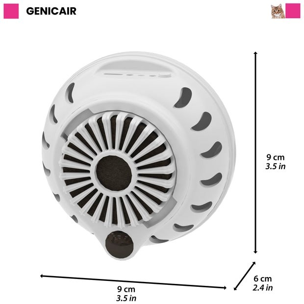 FERPLAST GENICAIR wentylator/odświeżacz do kuwety
