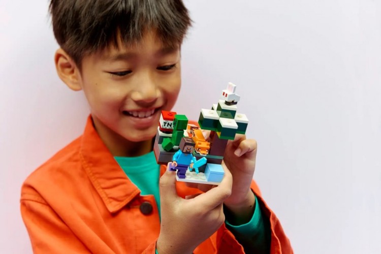 LEGO Minecraft 21583 Przygoda Steve’a w tajdze