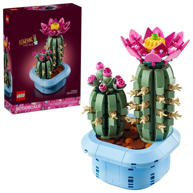 LEGO Botanical 11509 Kwitnący kaktus w doniczce