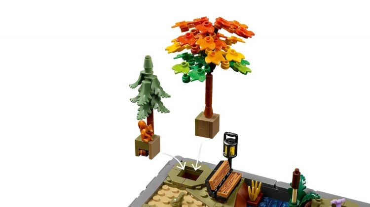 LEGO Icons 11372 Jesienny ogród z chatką
