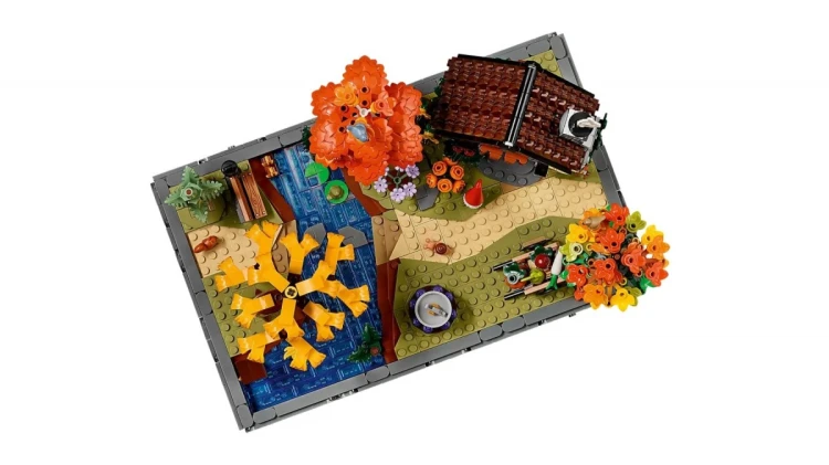LEGO Icons 11372 Jesienny ogród z chatką
