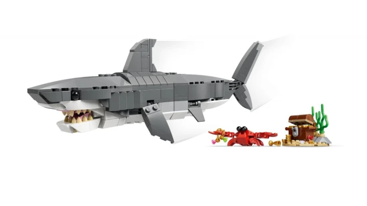 LEGO Creator 31381 Groźny rekin ze skrzynią skarbów