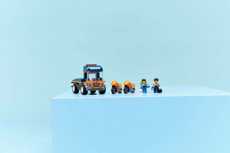 LEGO City 60491 Transporter motocykli