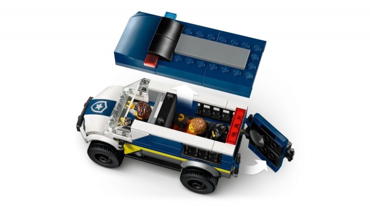 LEGO City 60479 Policyjna furgonetka do transportu więźniów