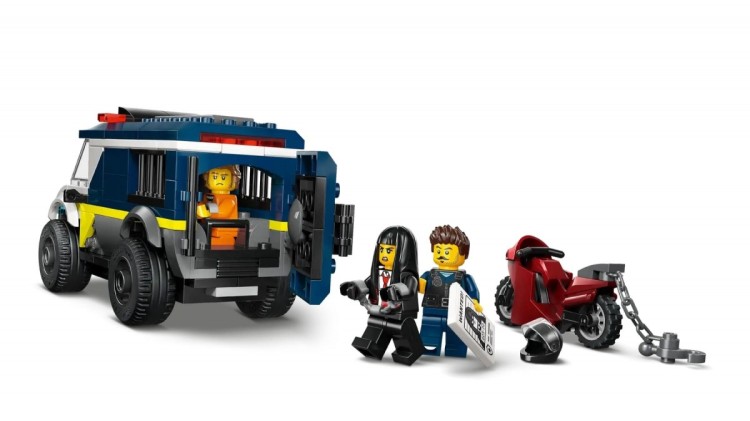 LEGO City 60479 Policyjna furgonetka do transportu więźniów