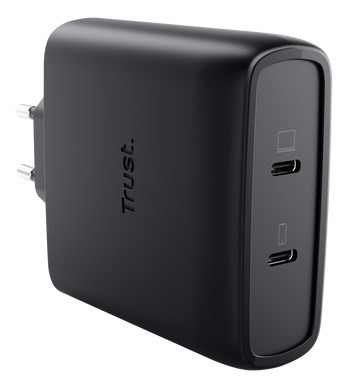 Ładowarka Trust MAXO GaN 100 W 2xUSB-C