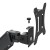 MACLEAN UCHWYT NA 3 MONITORY, SPRĘŻYNA GAZOWA, 17"-27", 2-8KG, CZARNY MC-137