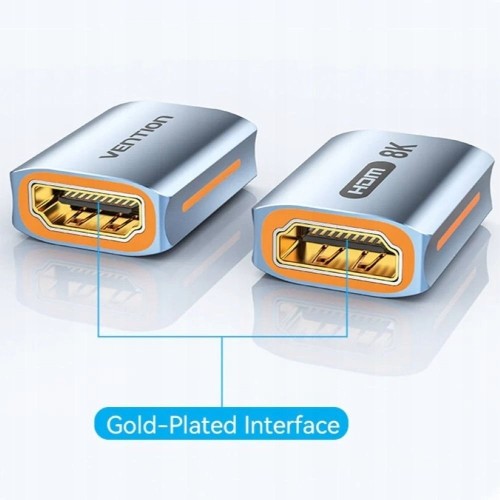 Złączka HDMI-HDMI Vention 8K@60Hz Aluminium