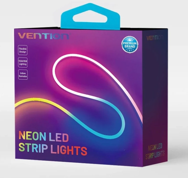 Taśma LED Vention Silicone Neon z pilotem IR zasilanie USB 5V 2m