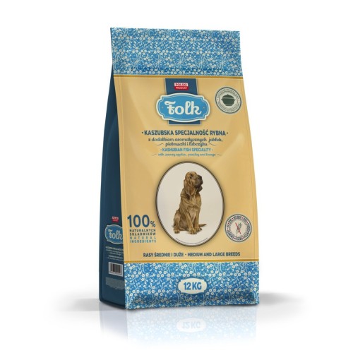 FOLK Kaszubska specjalność rybna z dodatkiem aromatycznych jabłek, pietruszki i lubczyku 12kg