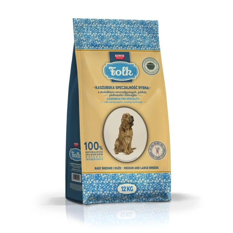 FOLK Kaszubska specjalność rybna z dodatkiem aromatycznych jabłek, pietruszki i lubczyku 12kg